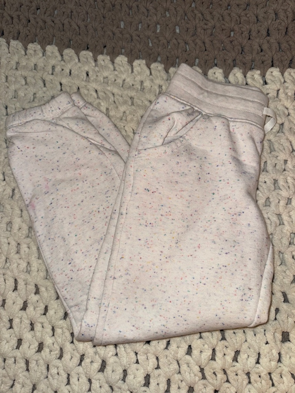 Cat & Jack rainbow Speckled Joggers for Kids